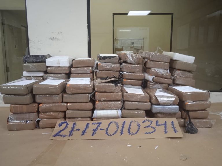 DNCD informa NO es cocaina paquetes confiscados en Azua