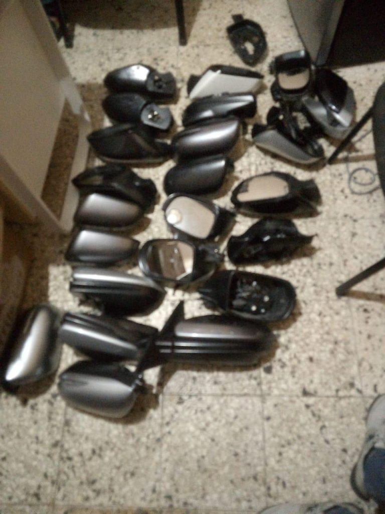 Policía Nacional Desarticula banda dedicada al robo de retrovisores en SDE