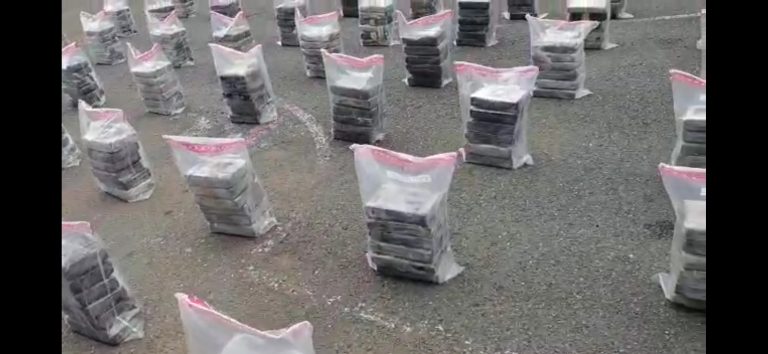 DNCD ocupa 510 paquetes de COCAINA