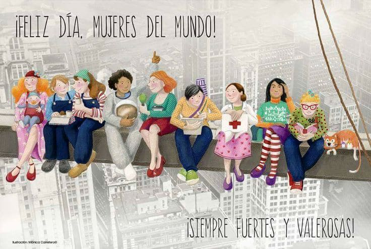 ¡Feliz día de la mujer!