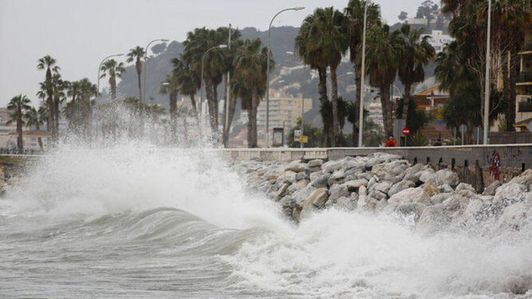 Buen tiempo en tierra, pero oleaje peligroso en la costa atlántica