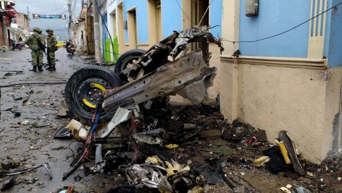 Al menos cuatro heridos por la explosión de una bomba en el suroeste de Colombia