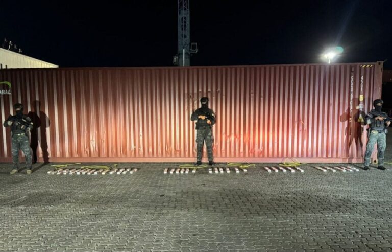Decomiso en Puerto Caucedo: ocupan 69 paquetes de presunta cocaína