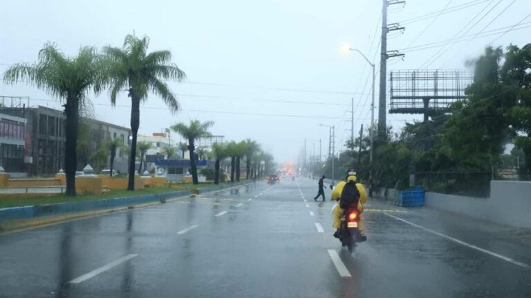 Atención RD: sistemas atmosféricos elevarán las precipitaciones en las próximas horas