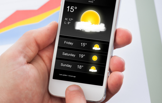 Tecnología permitirá enviar alertas meteorológicas en tiempo real al móvil
