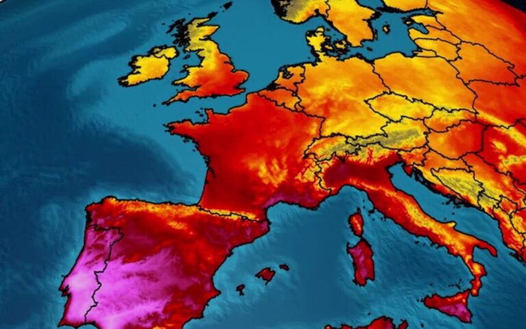 Altas temperaturas ponen en jaque a Europa mientras la ola de calor sigue avanzando.