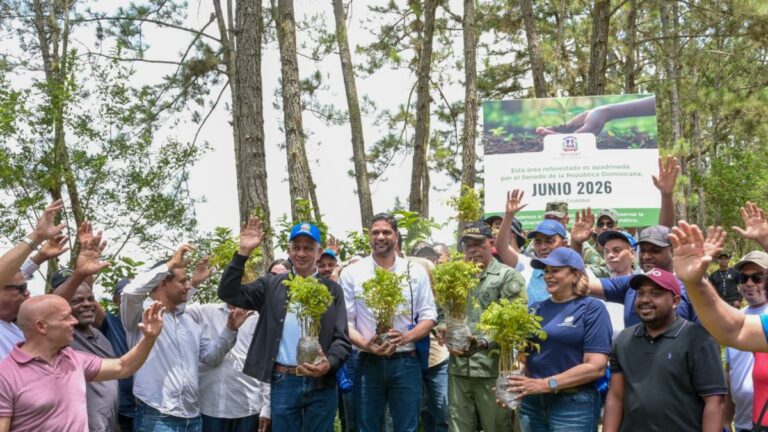 Protección ambiental: Senado desarrolla jornada de reforestación en el río Nizao
