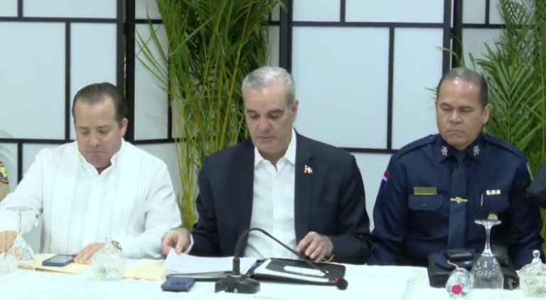 Autoridades revisan junto a Abinader los avances en materia de seguridad ciudadana