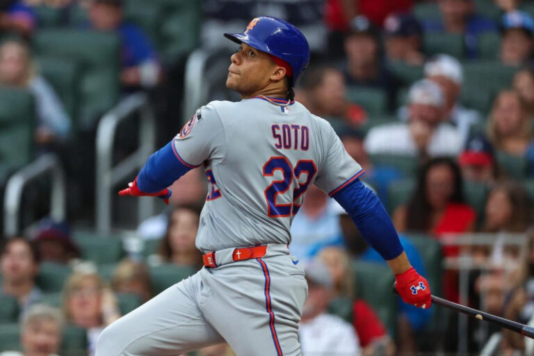 Atlanta frena a los Mets; Juan Soto conecta cuadrangular en la derrota