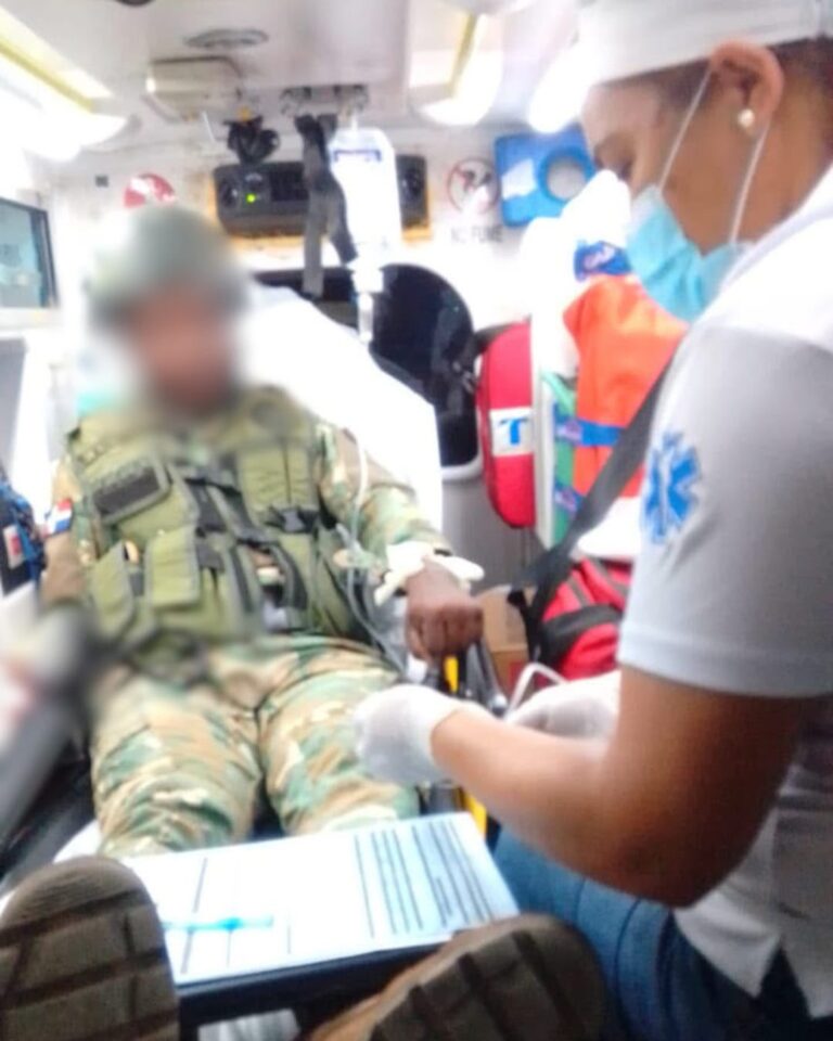 Haitiano indocumentado hirió a machetazos a militar durante operativo de la DGM en Valverde